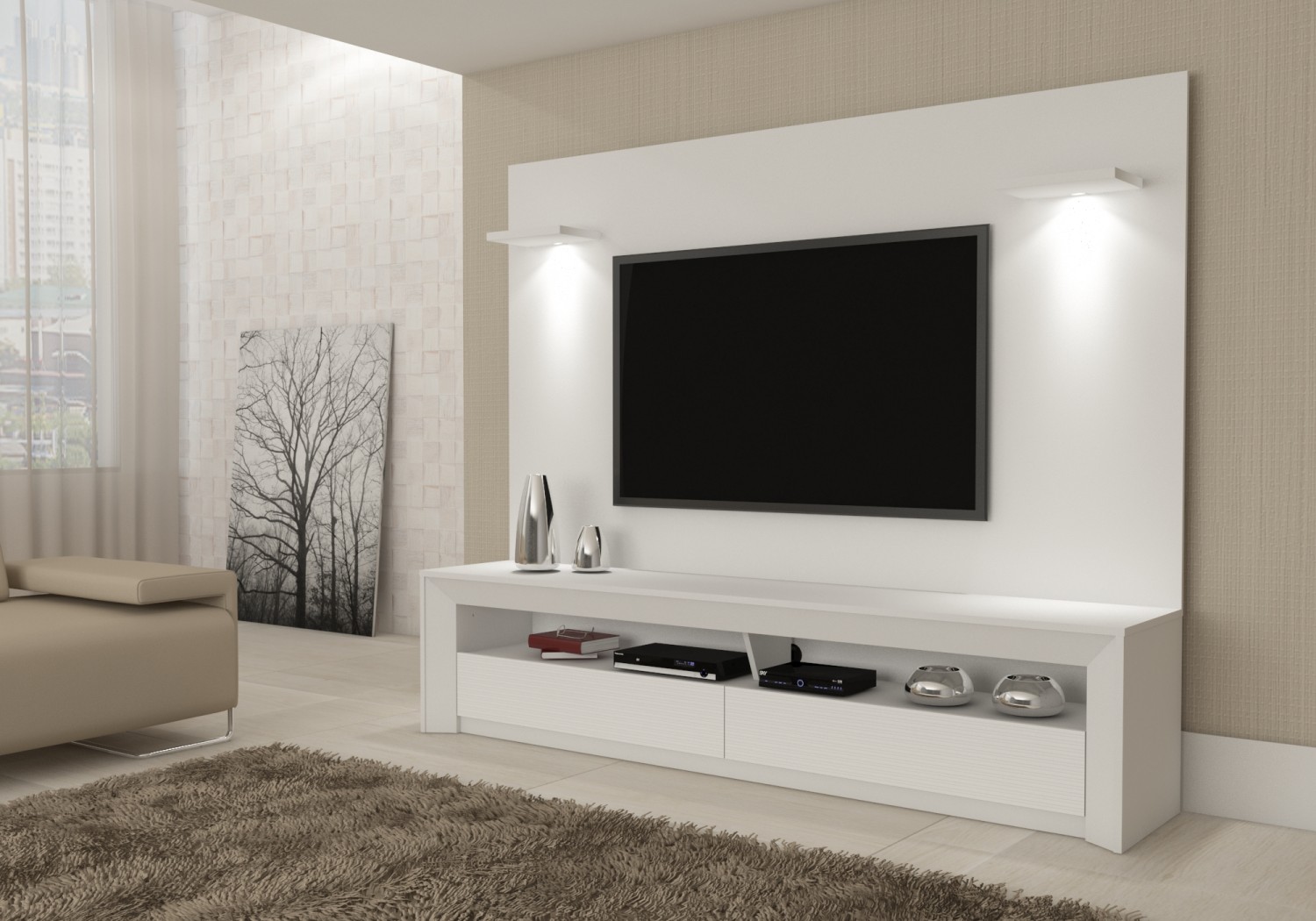 Móveis Rudnick Rack New Dubai Fit