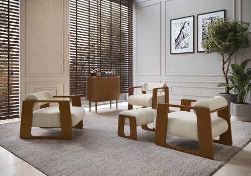 Móveis Rudnick - Poltrona Vogue Tiê Lounge